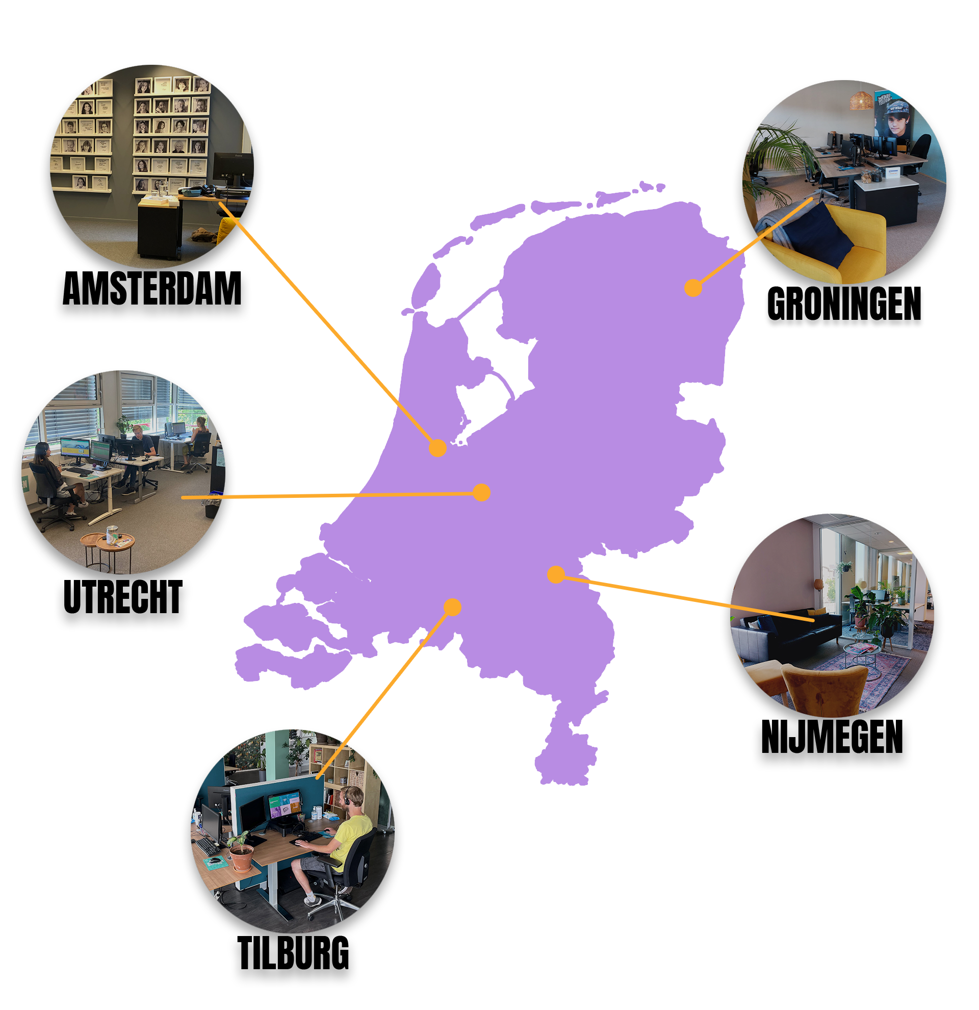 Locaties Kindertelefoon 2024